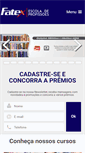 Mobile Screenshot of fatexcursos.com.br