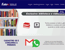 Tablet Screenshot of fatexcursos.com.br